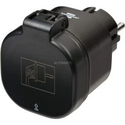 Smarte Steckdosen Brennenstuhl Wifi Steckdose Wa 3000, Schaltsteckdose (schwarz, WLAN (2,4 GHz))