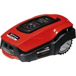 Einhell Mähroboter FREELEXO 500 BT, 18Volt (rot/schwarz, Li-Ion Akku 2,5Ah, App-Steuerung Per Bluetooth)