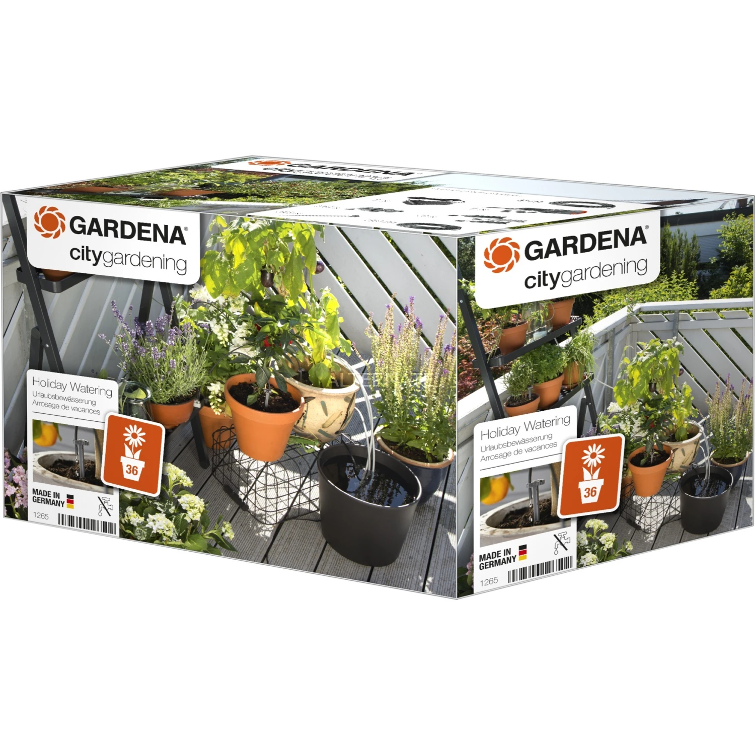 GARDENA City Gardening Urlaubsbewässerung-Set 1265-20, Bewässerungssteuerung (grau) 8 GARDENA City Gardening Urlaubsbewässerung-Set 1265-20, Bewässerungssteuerung (grau) – Bild 6