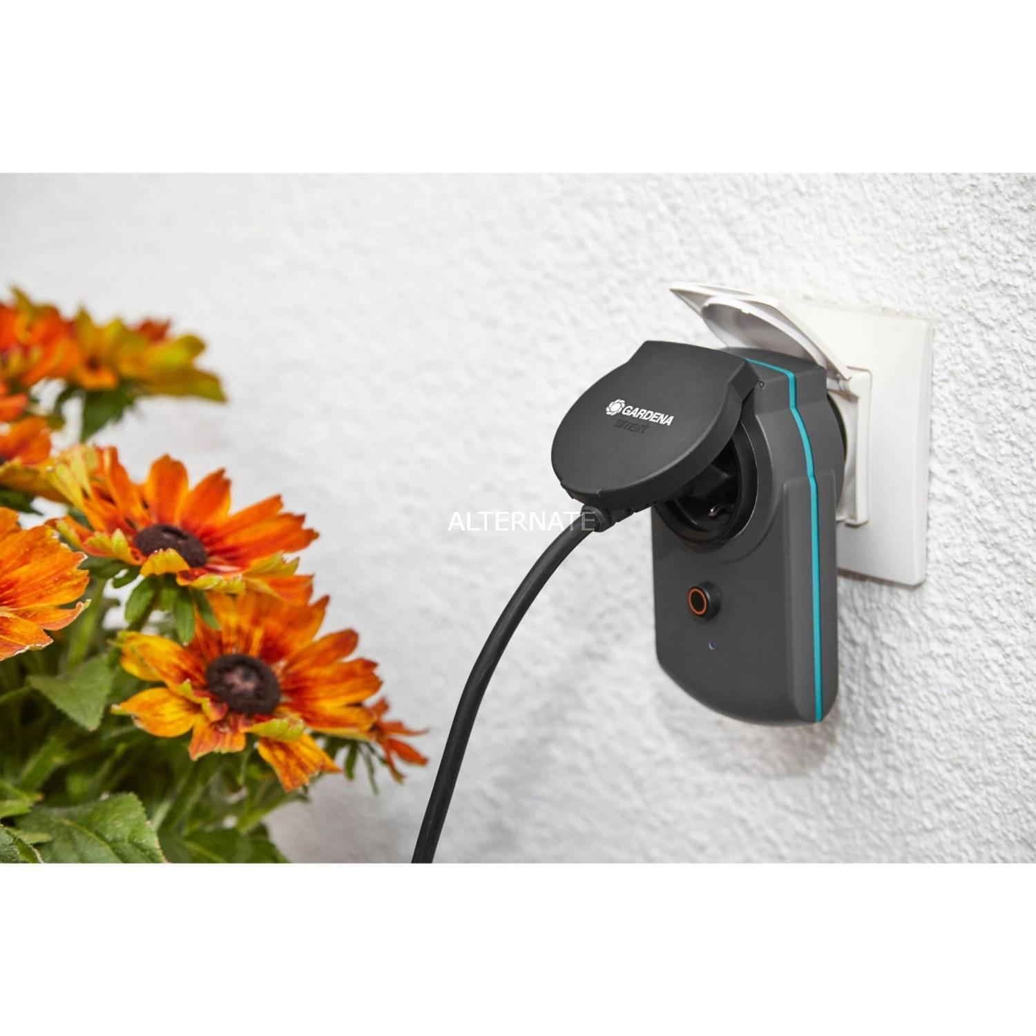 GARDENA Smart Garden GARDENA Smart Power Zwischenstecker, Steckdose (schwarz) 4 GARDENA Smart Garden GARDENA Smart Power Zwischenstecker, Steckdose (schwarz) – Bild 3