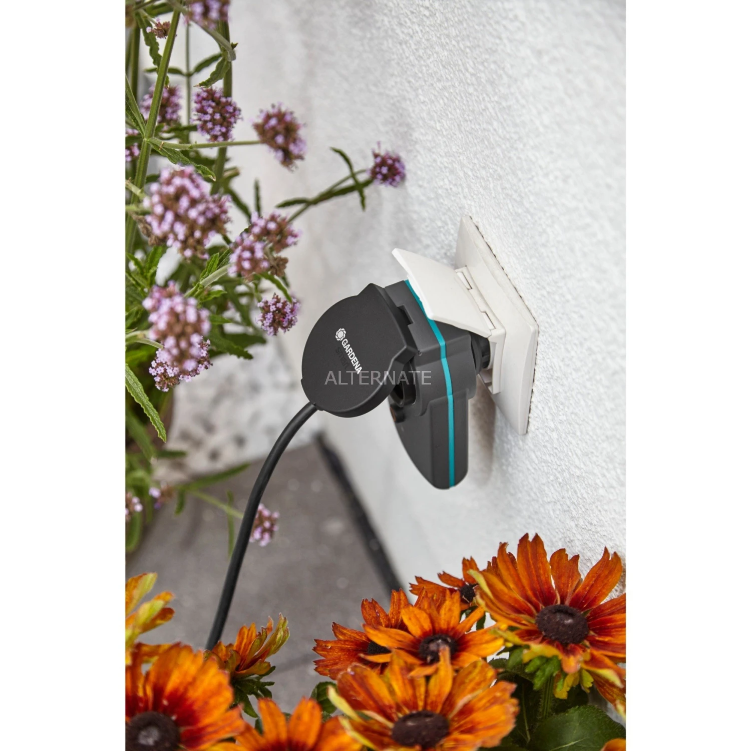 GARDENA Smart Garden GARDENA Smart Power Zwischenstecker, Steckdose (schwarz) 5 GARDENA Smart Garden GARDENA Smart Power Zwischenstecker, Steckdose (schwarz) – Bild 4