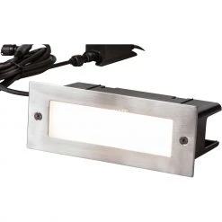 Leuchten Heissner SMART LIGHTS Wand-Einbauleuchte 215 Mm, LED-Leuchte (silber, Warmweiß)