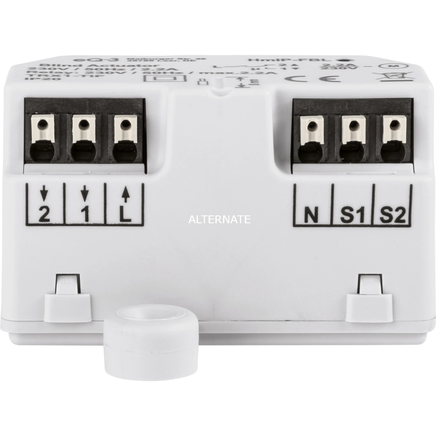 Homematic IP Smart Home Jalousieaktor Unterputz (HmIP-FBL), Relais 4 Homematic IP Smart Home Jalousieaktor Unterputz (HmIP-FBL), Relais – Bild 2