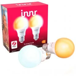 Leuchtmittel INNR Smart Bulb Comfort E27, LED-Lampe (2er-Pack, Ersetzt 66 Watt)