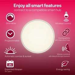 Leuchten INNR Smart Round Ceiling Lamp, LED-Leuchte (weiß) -Smart Home Zubehör Verkaufsgeschäft INNR Smart Round Ceiling Lamp LED Leuchte@@1848134 5