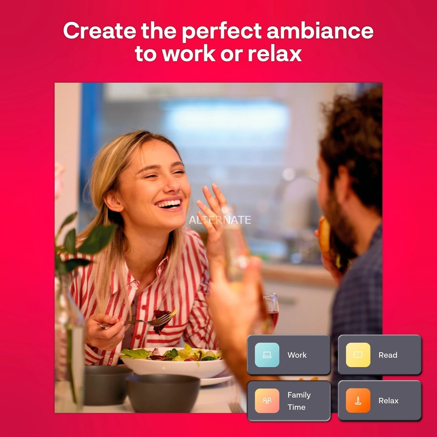 Leuchtmittel INNR Smart Spot Comfort GU10, LED-Lampe (4er-Pack, Ersetzt 68 Watt) 6 Leuchtmittel INNR Smart Spot Comfort GU10, LED-Lampe (4er-Pack, Ersetzt 68 Watt) – Bild 4