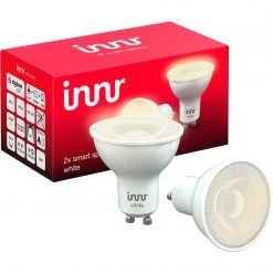 Leuchtmittel INNR Smart Spot White Single Lens, LED-Lampe (2er-Pack, Ersetzt 50 Watt)
