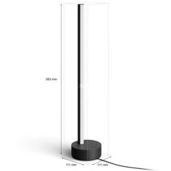 Leuchten Philips Gradient Signe Tischleuchte, LED-Leuchte (schwarz) -Smart Home Zubehör Verkaufsgeschäft Philips Gradient Signe Tischleuchte LED Leuchte@@1848116 3