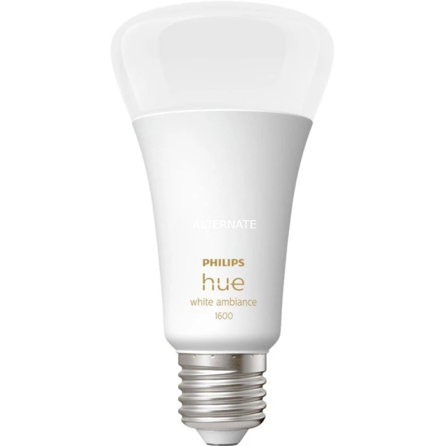 Leuchtmittel Philips Hue White Ambiance A67 E27, LED-Lampe (ersetzt 75 Watt) 4 Leuchtmittel Philips Hue White Ambiance A67 E27, LED-Lampe (ersetzt 75 Watt) – Bild 2
