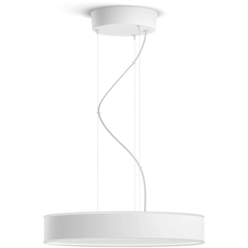 Leuchten Philips Hue White Ambiance Enrave Pendelleuchte, LED-Leuchte (weiß) 4 Leuchten Philips Hue White Ambiance Enrave Pendelleuchte, LED-Leuchte (weiß) – Bild 2