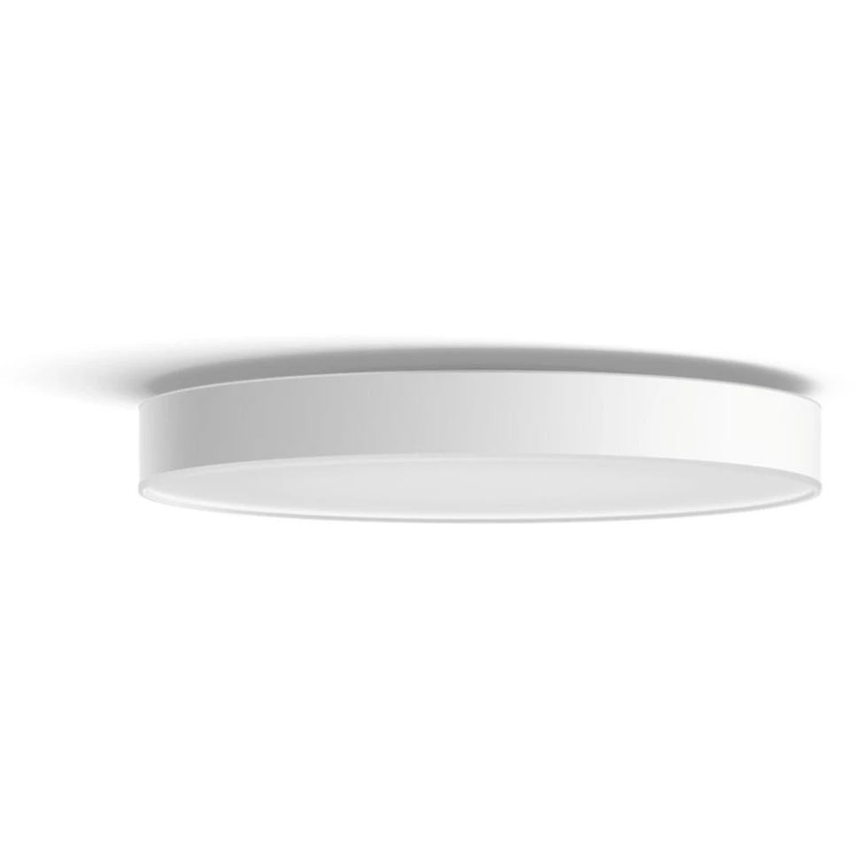 Leuchten Philips Hue White Ambiance Enrave Extra Große Deckenleuchte, LED-Leuchte (weiß) 3 Leuchten Philips Hue White Ambiance Enrave Extra Große Deckenleuchte, LED-Leuchte (weiß) – Bild 2