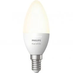 Leuchtmittel Philips Hue White E14, LED-Lampe (ersetzt 40 Watt)