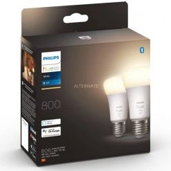 Leuchtmittel Philips Hue White E27, LED-Lampe (Doppelpack, Ersetzt 60 Watt) -Smart Home Zubehör Verkaufsgeschäft Philips Hue White E27 LED Lampe@@1791953 3
