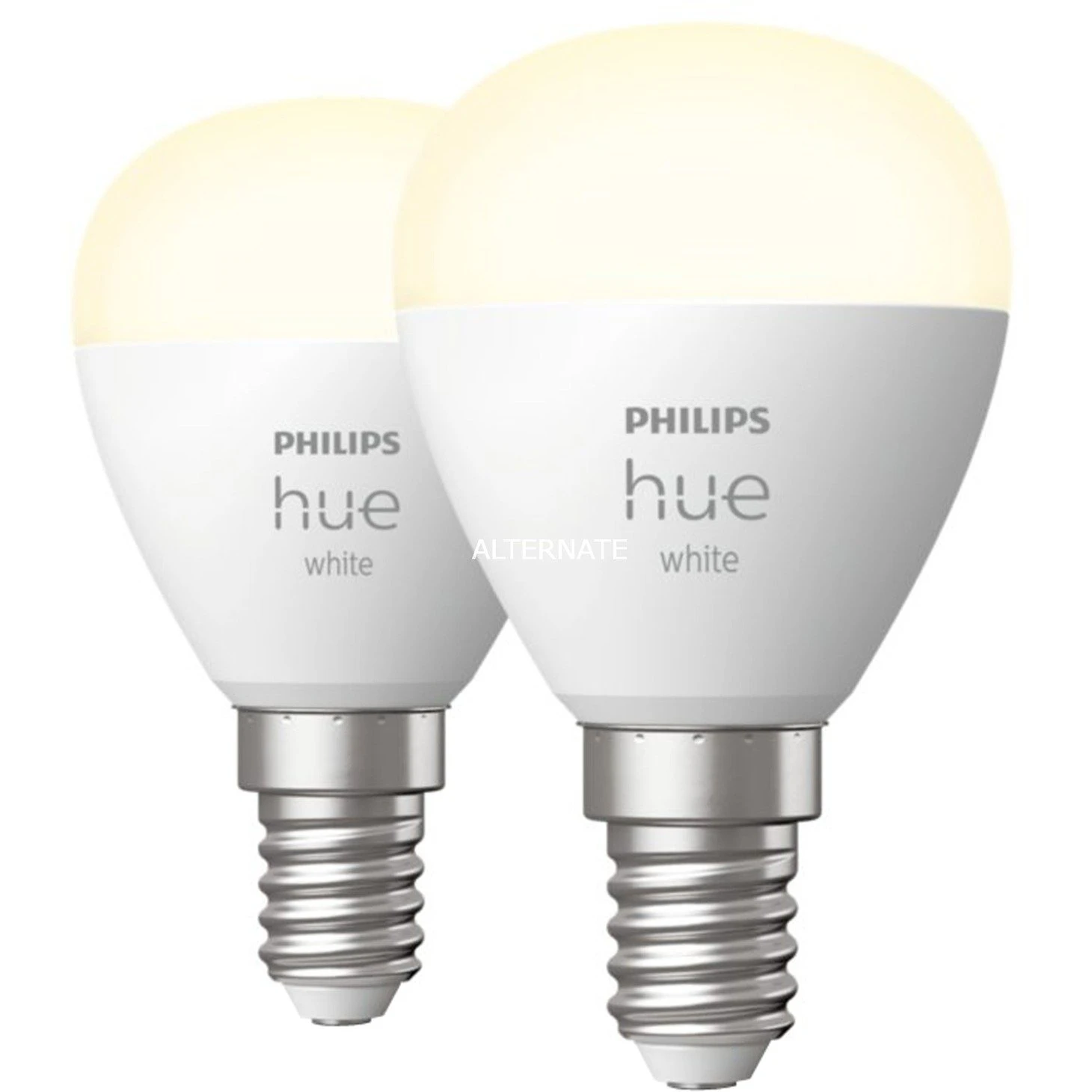 Leuchtmittel Philips Hue White Tropfenform P45 E14, LED-Lampe (Doppelpack, Ersetzt 40 Watt) 3 Leuchtmittel Philips Hue White Tropfenform P45 E14, LED-Lampe (Doppelpack, Ersetzt 40 Watt)