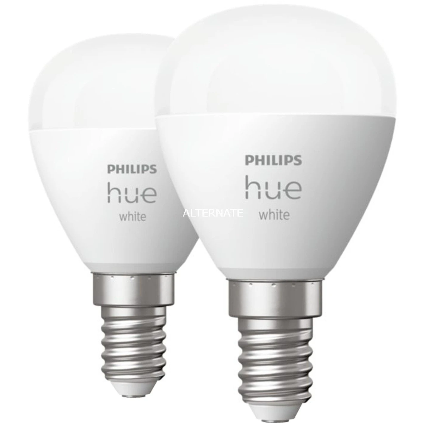 Leuchtmittel Philips Hue White Tropfenform P45 E14, LED-Lampe (Doppelpack, Ersetzt 40 Watt) 4 Leuchtmittel Philips Hue White Tropfenform P45 E14, LED-Lampe (Doppelpack, Ersetzt 40 Watt) – Bild 2