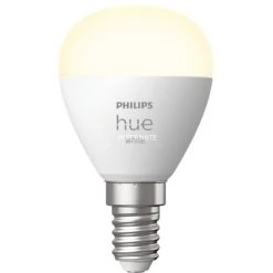 Leuchtmittel Philips Hue White Tropfenform P45 E14, LED-Lampe (ersetzt 40 Watt)