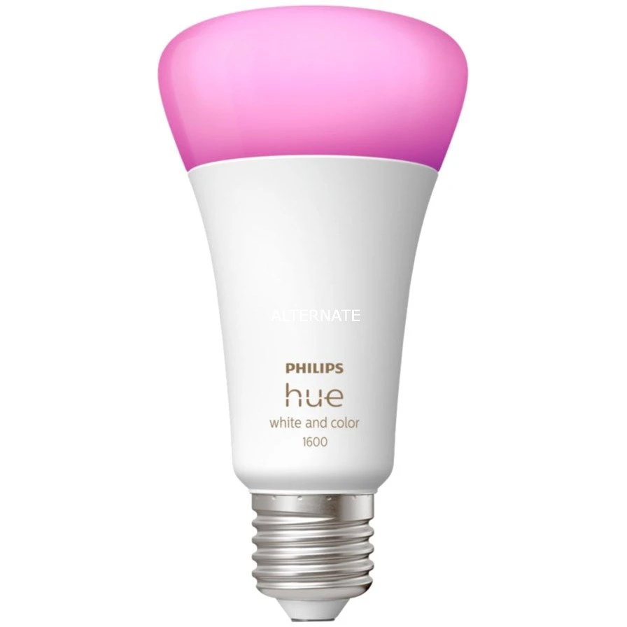 Leuchtmittel Philips Hue White & Color Ambiance A67 E27, LED-Lampe (ersetzt 75 Watt)
