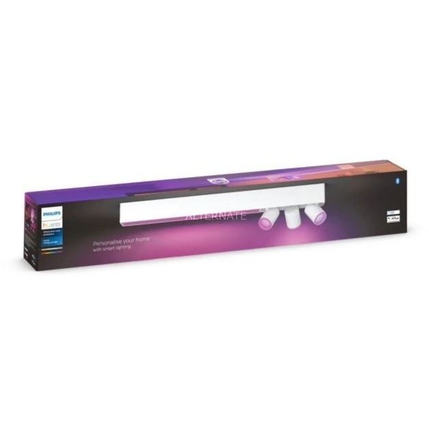 Leuchten Philips Hue White & Color Ambiance Centris 3er-Deckenspot, LED-Leuchte (weiß) – Bild 4