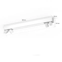 Leuchten Philips Hue White & Color Ambiance Centris 4er-Deckenspot, LED-Leuchte (weiß) 10 Leuchten Philips Hue White & Color Ambiance Centris 4er-Deckenspot, LED-Leuchte (weiß) -Smart Home Zubehör Verkaufsgeschäft Philips Hue White Color Ambiance Centris 4er Deckenspot LED Leuchte@@1848090 2