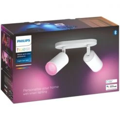 Leuchten Philips Hue White & Color Ambiance Fugato 2er-Spot, LED-Leuchte (weiß) -Smart Home Zubehör Verkaufsgeschäft Philips Hue White Color Ambiance Fugato 2er Spot LED Leuchte@@1791382 2