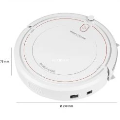 ProfiCare PC-BSR 3042, Saugroboter (weiß) -Smart Home Zubehör Verkaufsgeschäft ProfiCare PC BSR 3042 Saugroboter@@9gsadp02 2