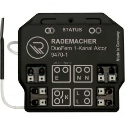 Schalter Rademacher DuoFern Universal-Aktor 2-Kanal 9470-2 (schwarz, 2-Kanal)