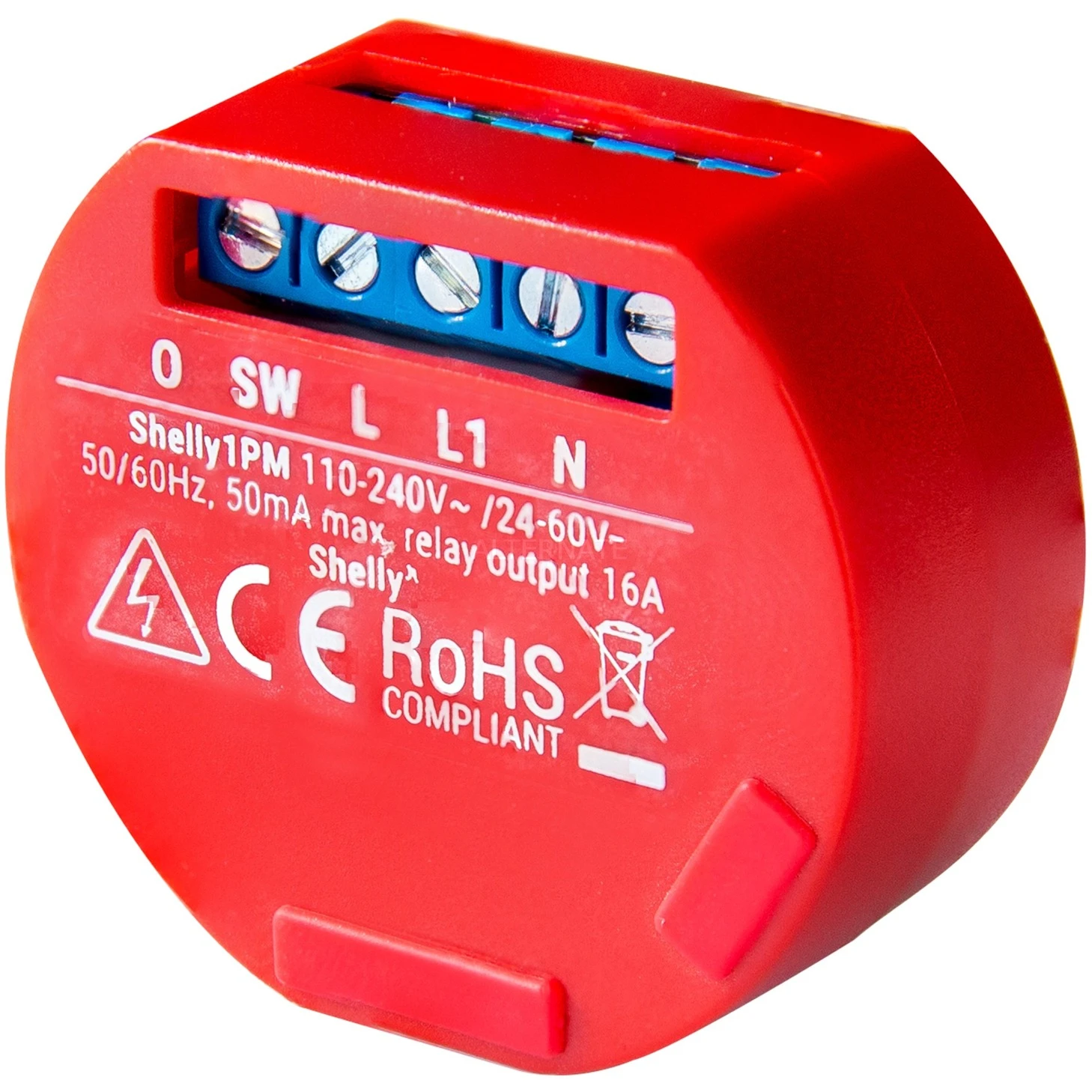 Schalter Shelly 1PM, Relais 3 Schalter Shelly 1PM, Relais