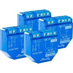 Schalter Shelly 1 Plus, Relais (4er Pack)
