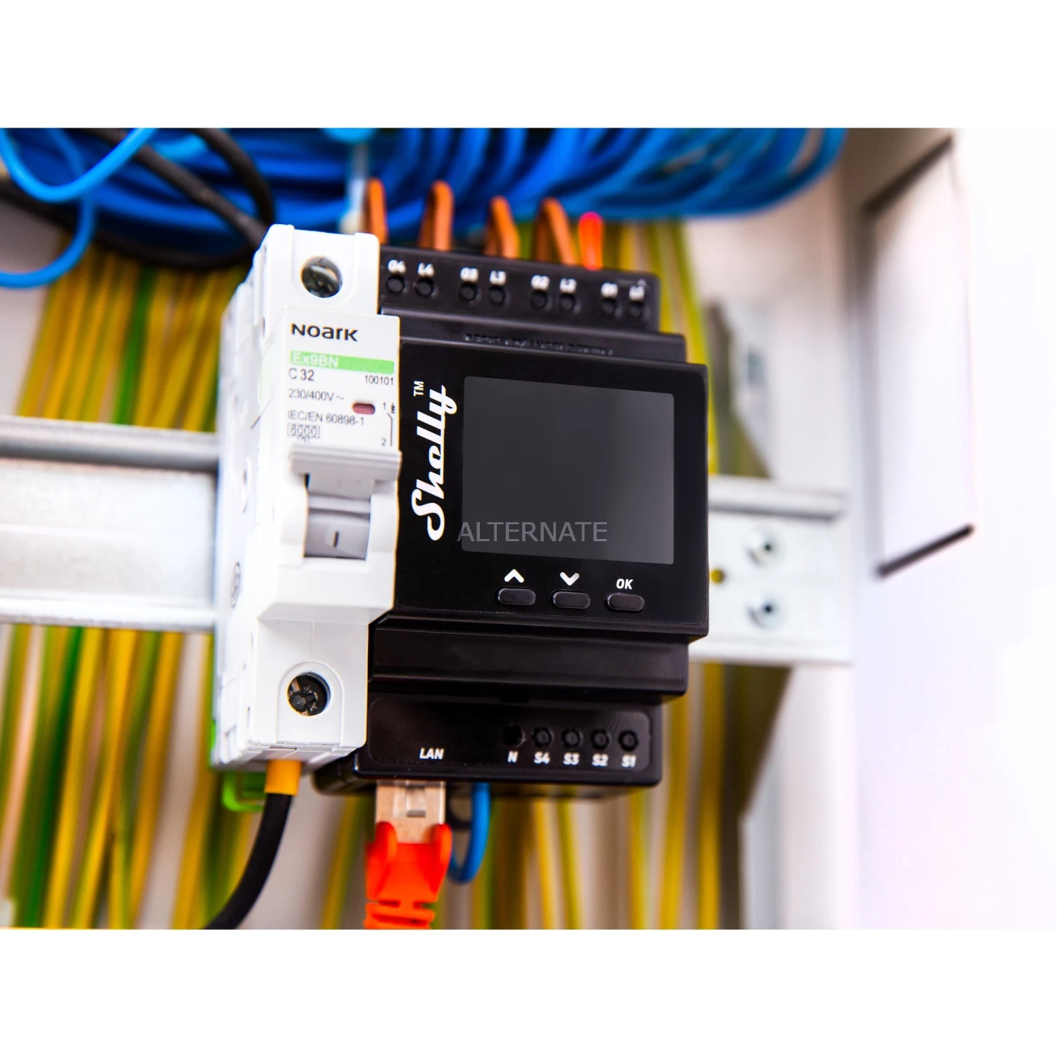 Schalter Shelly 4Pro PM, Relais (vier Kanäle ) 7 Schalter Shelly 4Pro PM, Relais (vier Kanäle ) – Bild 5