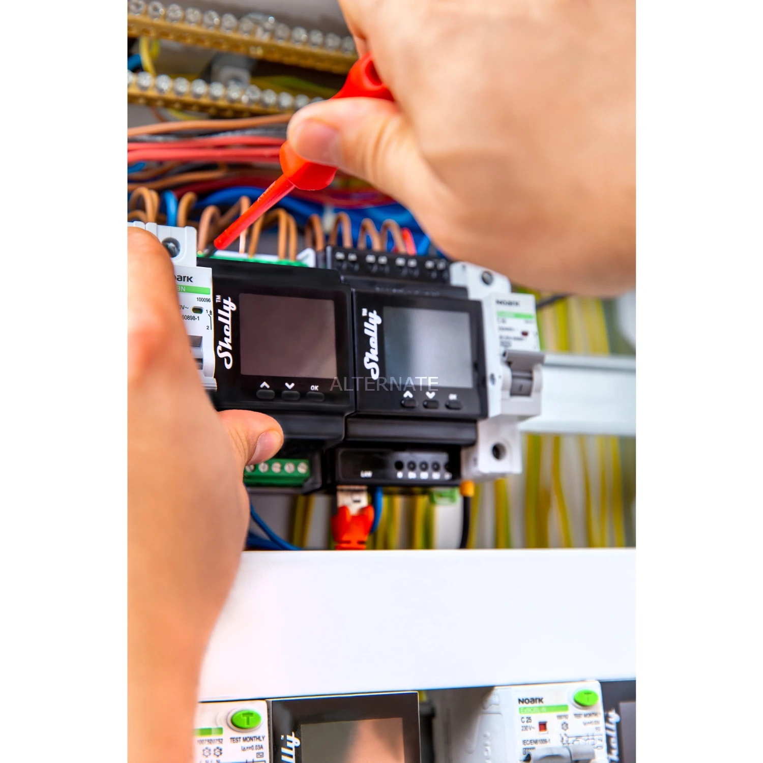 Schalter Shelly 4Pro PM, Relais (vier Kanäle ) 8 Schalter Shelly 4Pro PM, Relais (vier Kanäle ) – Bild 6