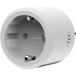 Smarte Steckdosen XLAYER Smart Echo Single, Schaltsteckdose (weiß, WLAN B/g/n)